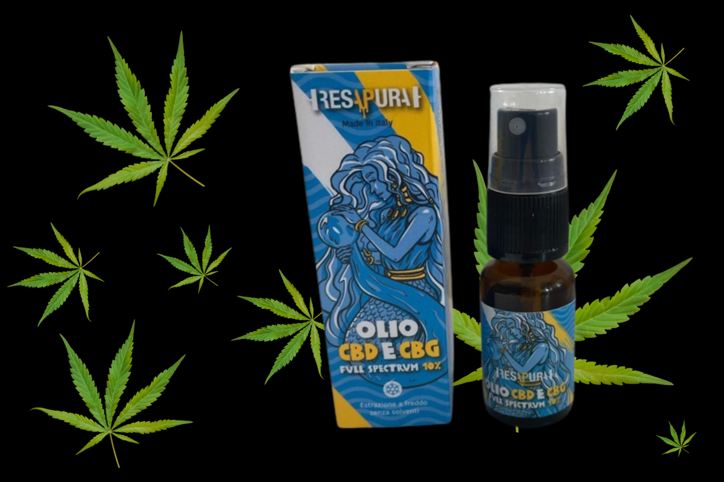 Olio CBD e CBG