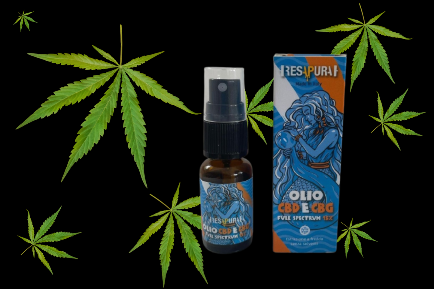 Olio CBD e CBG