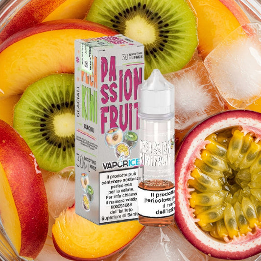 PESCA, KIWI E PASSION FRUIT VaporIce - Mix series 30ml - Vaporart