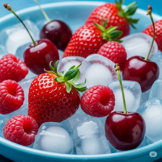 Fragola Ciliegia Lampone Ice - Svapo Quadrato - Aroma concentrato