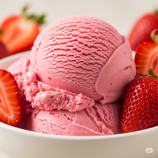 Strawberry Ice Cream - Iwik - Kiwi