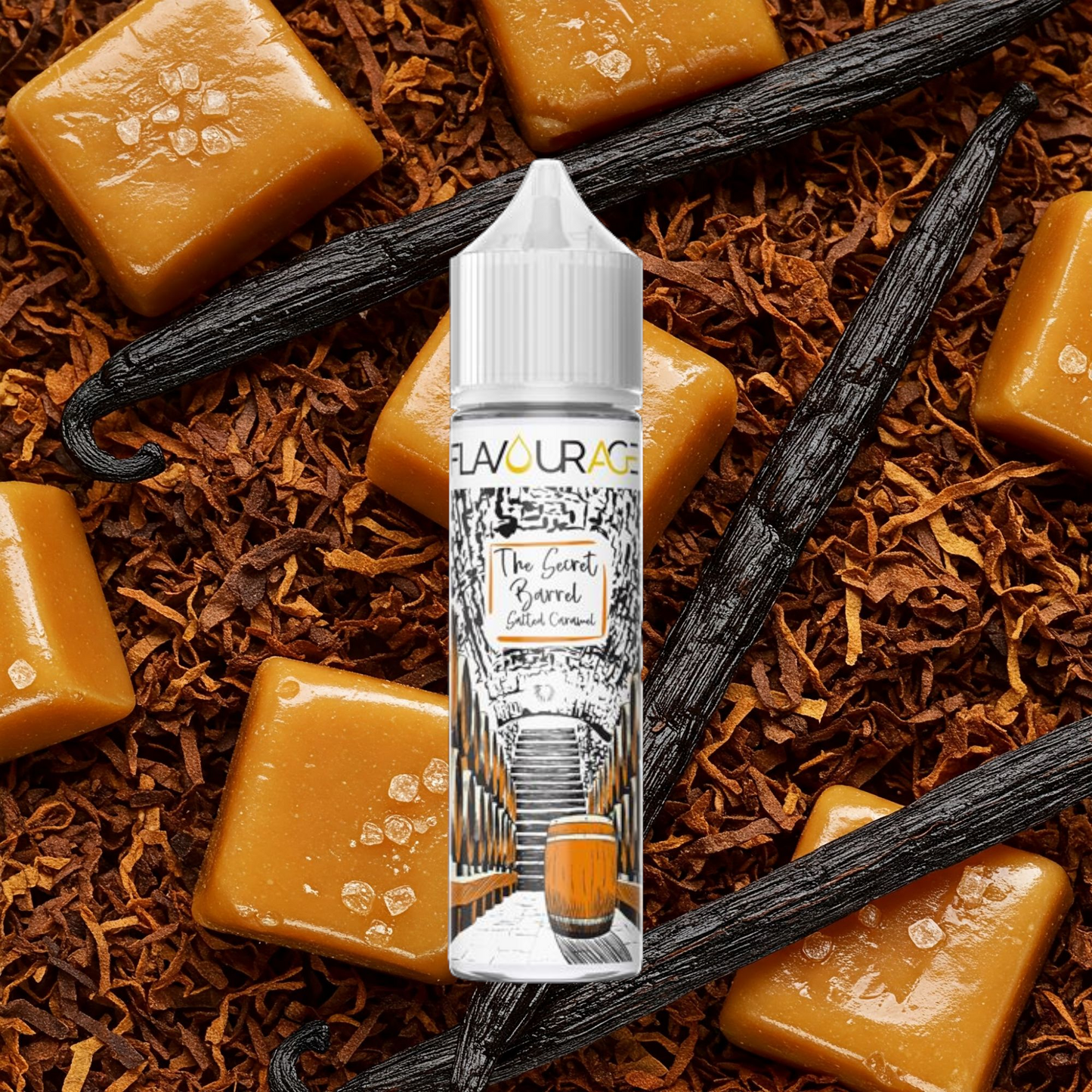 Salted Caramel The Secret Barrel - Mix series 20ml - Favourage
